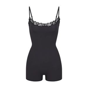 NWT SKIMS Fits Everybody Lace Onesie in Onyx